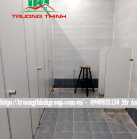 #1 Vách ngăn vệ sinh tấm compact hpl Bình Dương