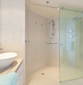 Vách kính phòng tắm nhỏ giá rẻ, chất lượng Bình Dương