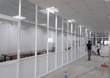 Thi công vách ngăn kính Khu vực Bình Dương