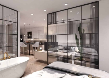 Dịch vụ thi công vách ngăn kính ở Bình Dương 