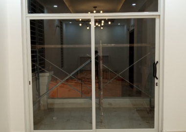 Thi công cửa nhôm ở Bàu Bàng