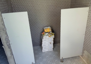 Thi công vách ngăn vệ sinh compact tại Bình Phước