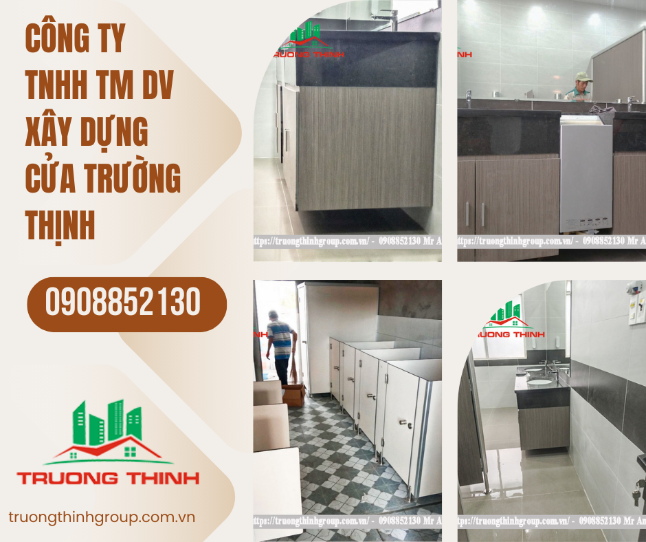 CỬA TRƯỜNG THỊNH – Đơn vị thi công vách ngăn Compact chuyên nghiệp #1 Cung cấp lắp đặt vách ngăn vệ sinh Đồng Nai