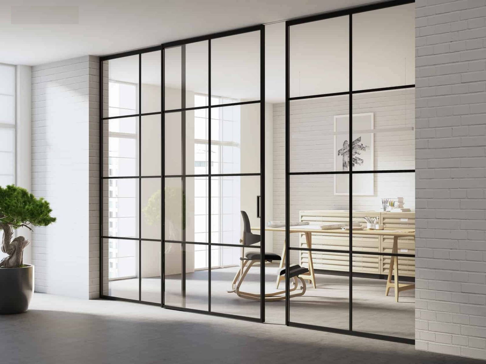 Thiết kế hiện đại: #1 Sản xuất lắp đặt cửa nhôm hệ slim Thủ Dầu Một