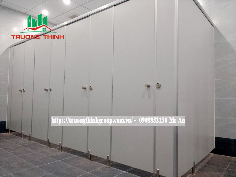 Vách Ngăn Vệ Sinh HPL nhà hàng, tòa nhà, khách sạn, trường học, bệnh viện -- Bình Dương